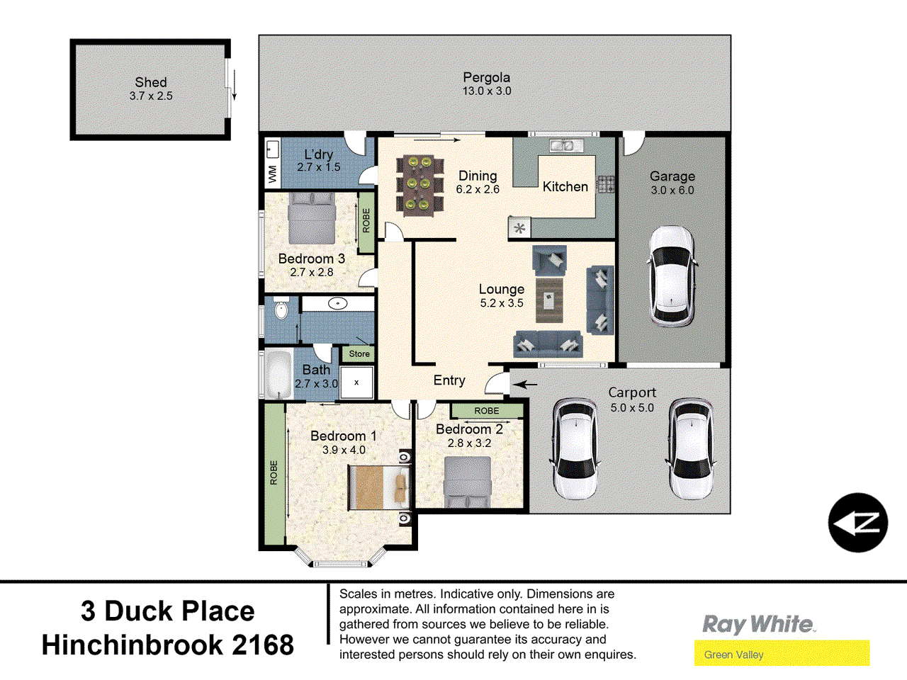 3 Duck Place, HINCHINBROOK, NSW 2168