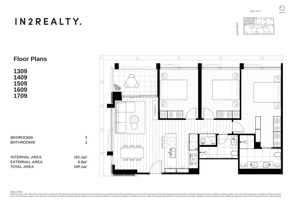 1409/41-49 Bank St, South Melbourne, VIC 3205