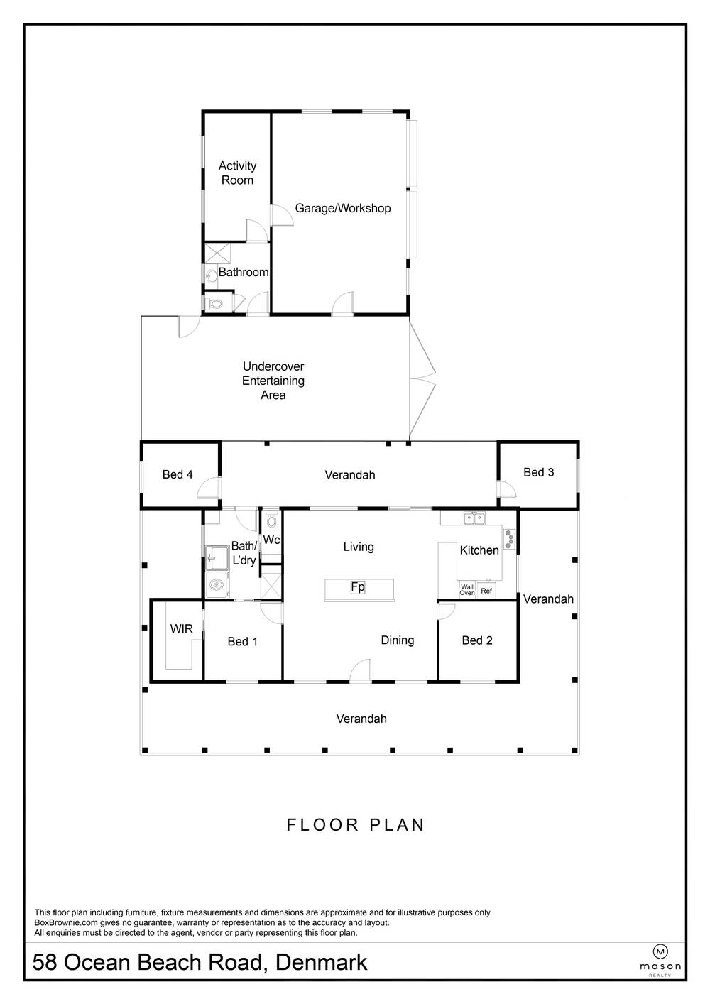 58 Ocean Beach Road, DENMARK, WA 6333