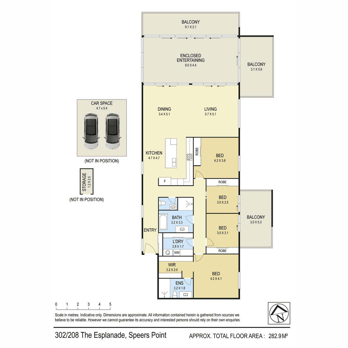 302/208 The Esplanade, Speers Point, NSW 2284