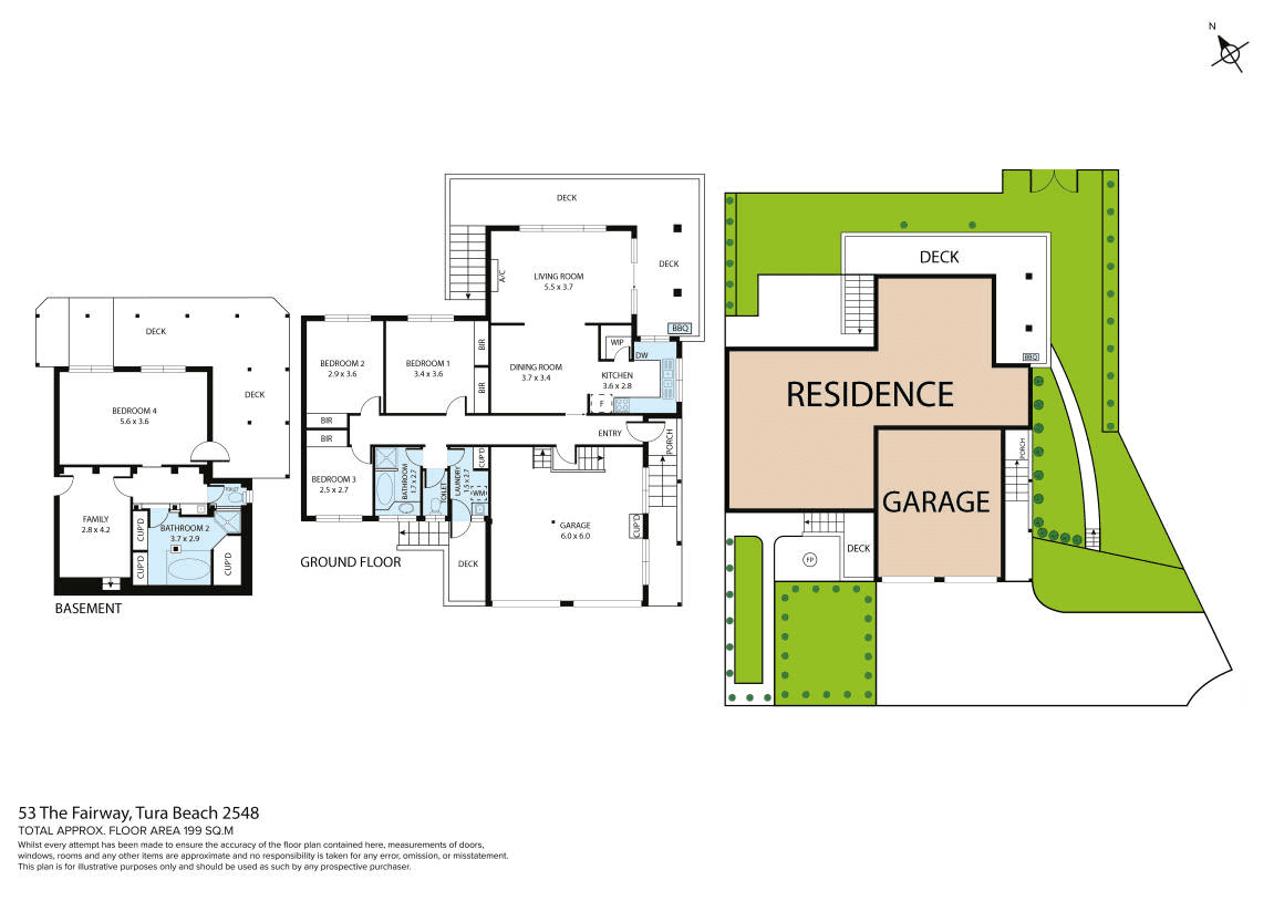 53 The Fairway Way, Tura Beach, NSW 2548