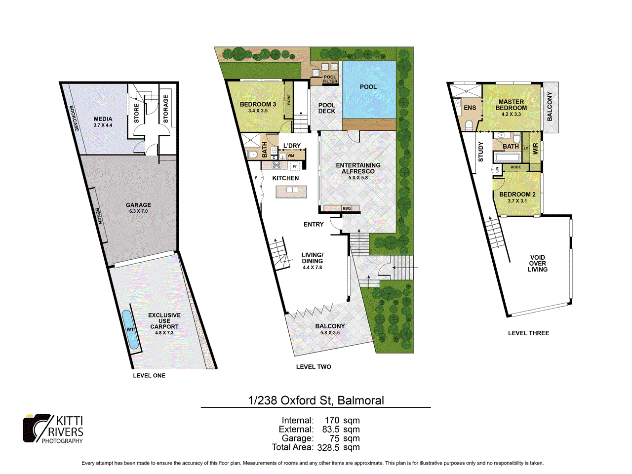 1/238 Oxford Street, BALMORAL, QLD 4171