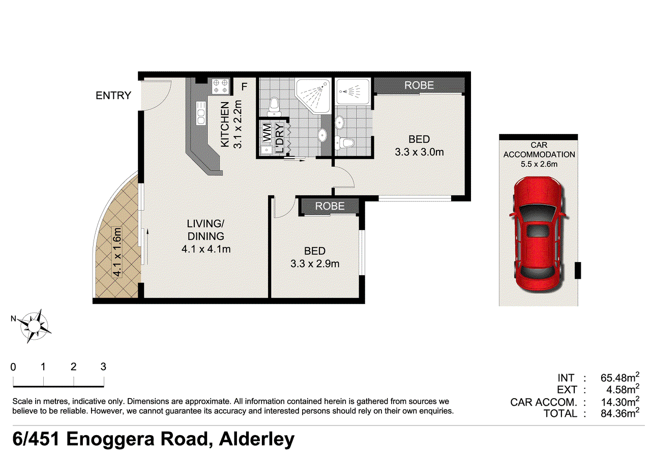 6/451 Enoggera Road, ALDERLEY, QLD 4051