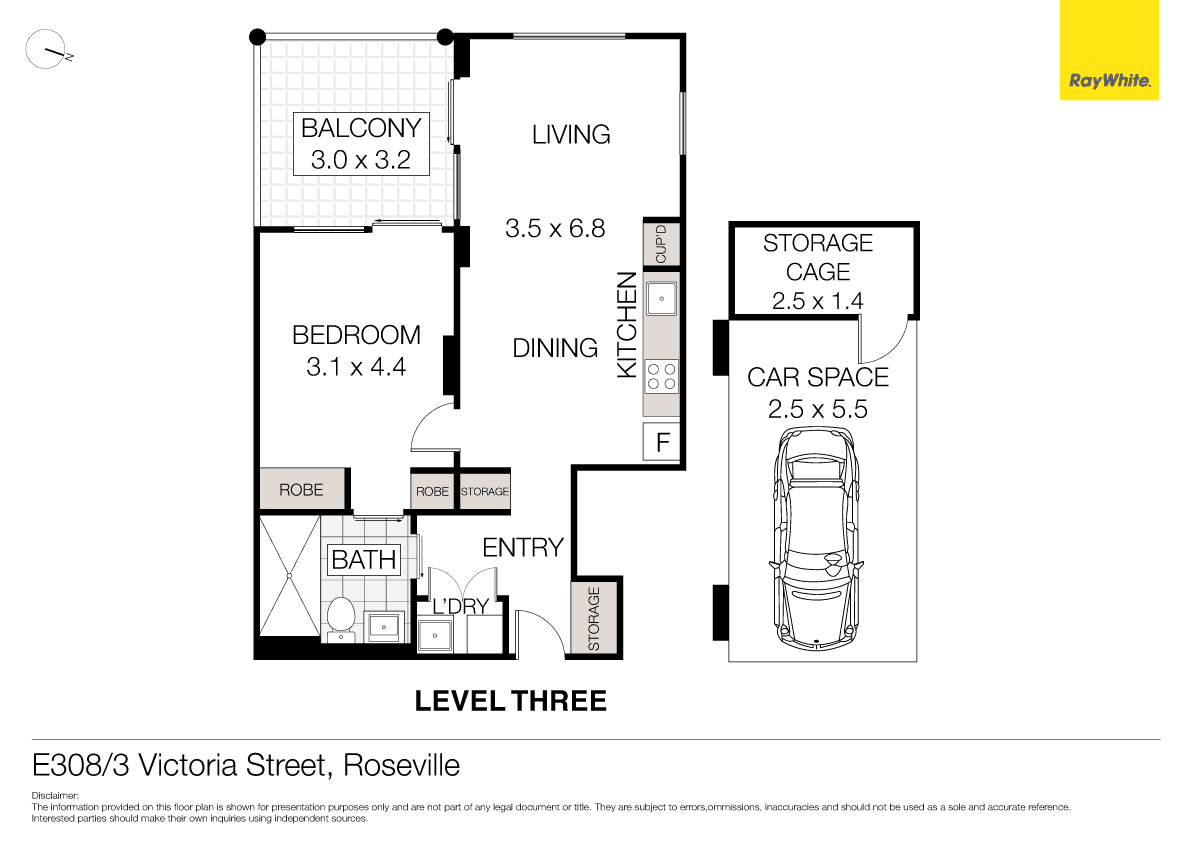 E308/3 Victoria Street, ROSEVILLE, NSW 2069