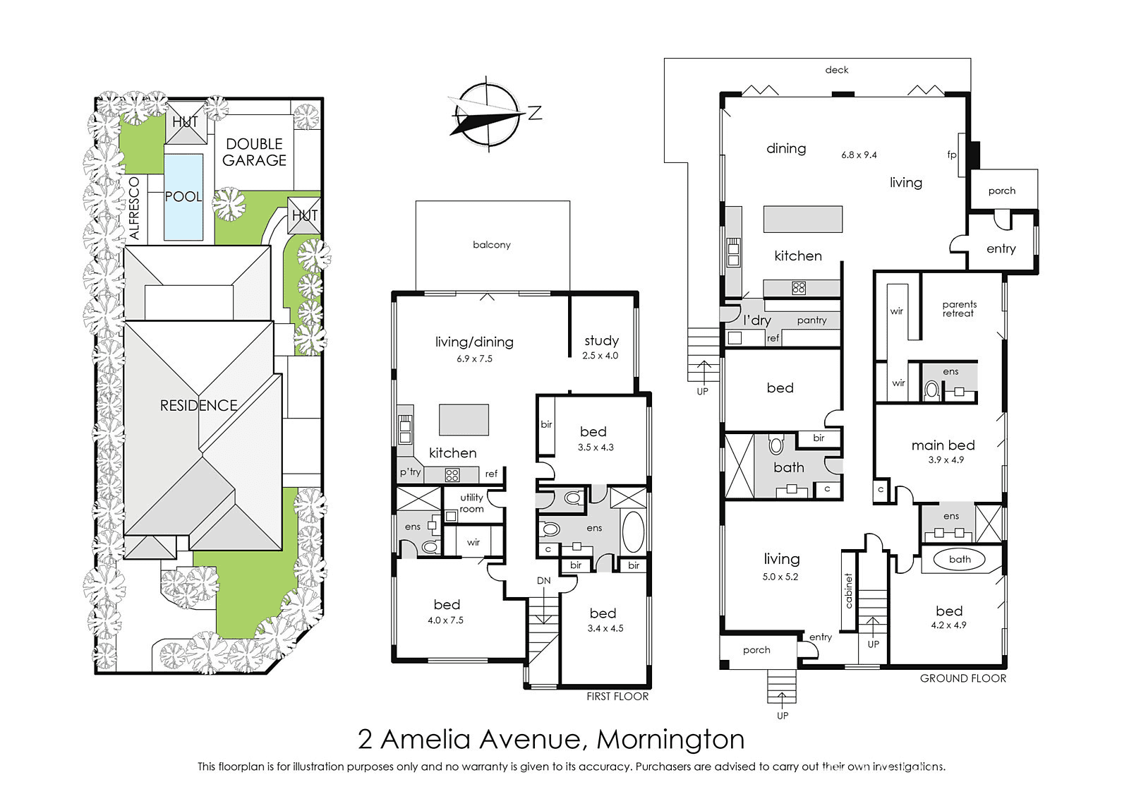 2 Amelia Avenue, Mornington, VIC 3931