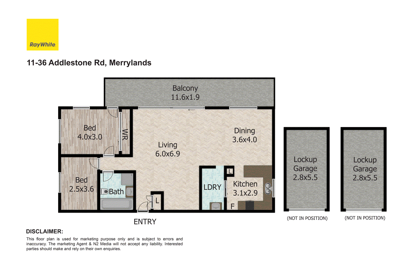 11/36-38 Addlestone Road, MERRYLANDS, NSW 2160