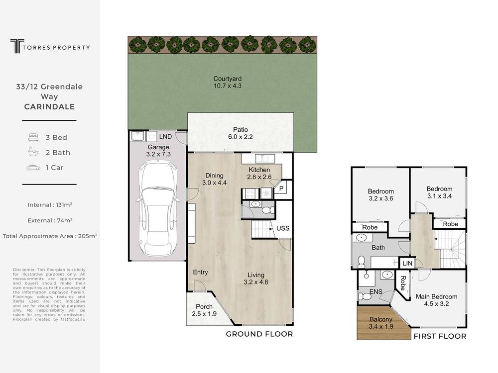 33/12 Greendale Way, Carindale, QLD 4152