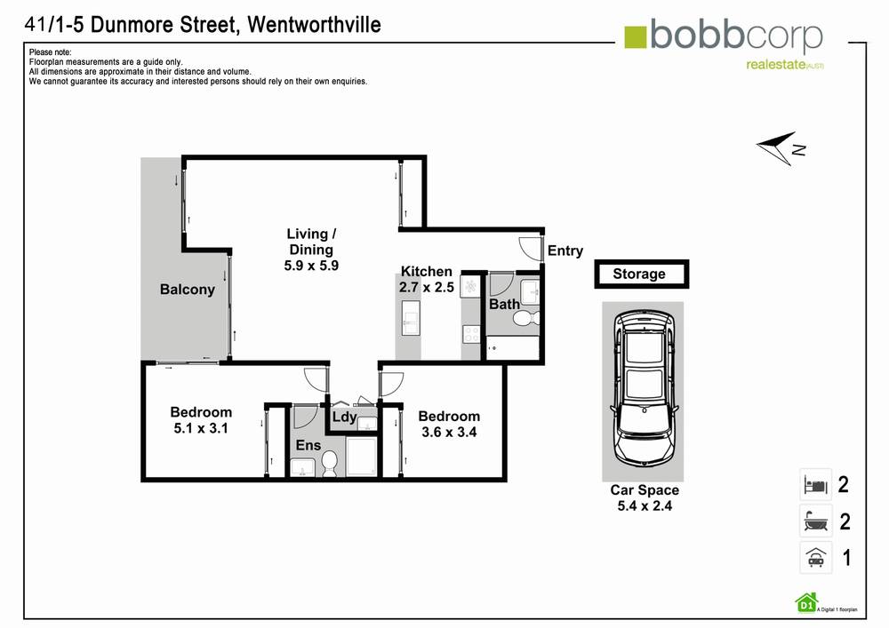 41/1-5 dunmore Street, Wentworthville, NSW 2145