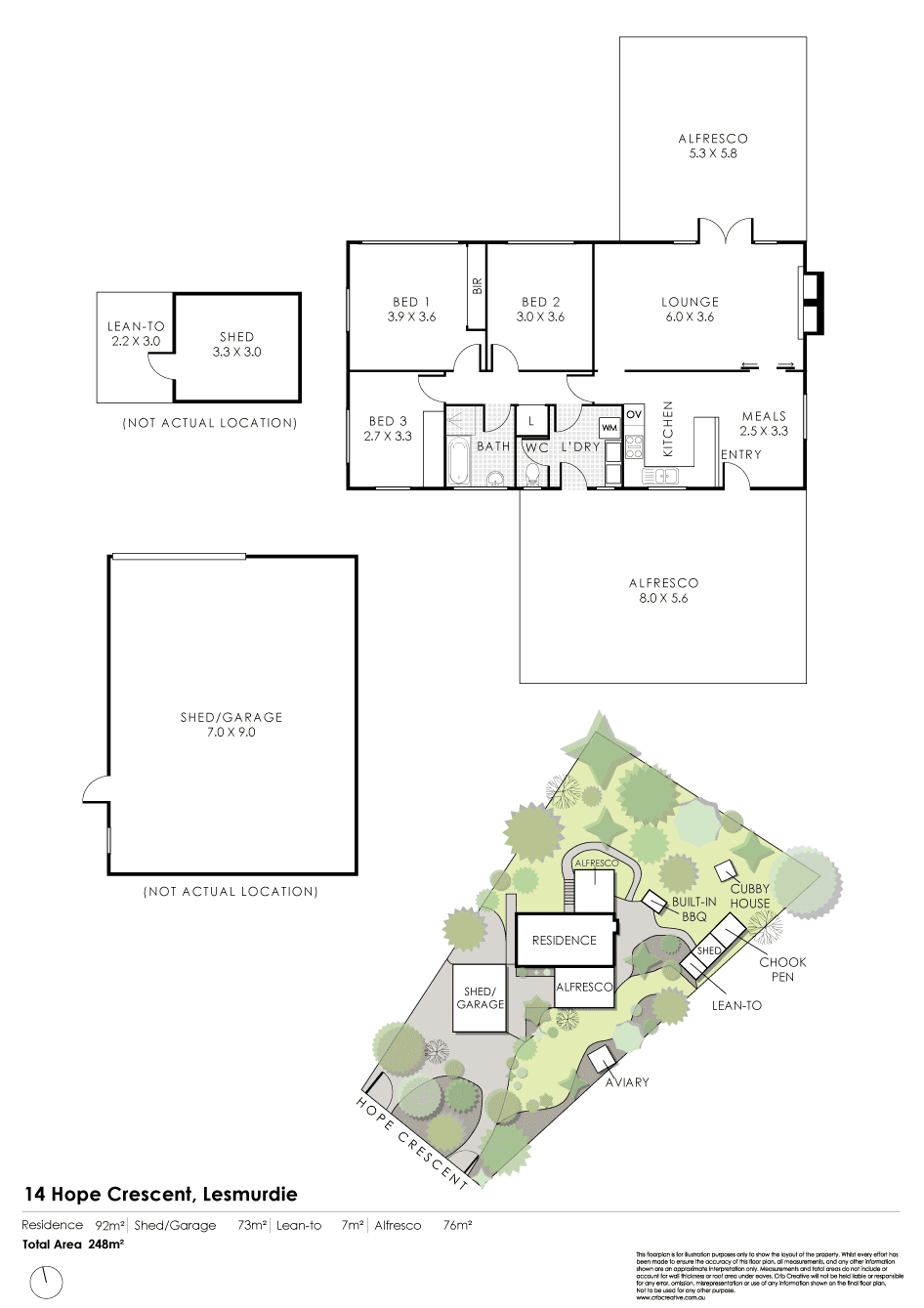 14 Hope Crescent, Lesmurdie, WA 6076