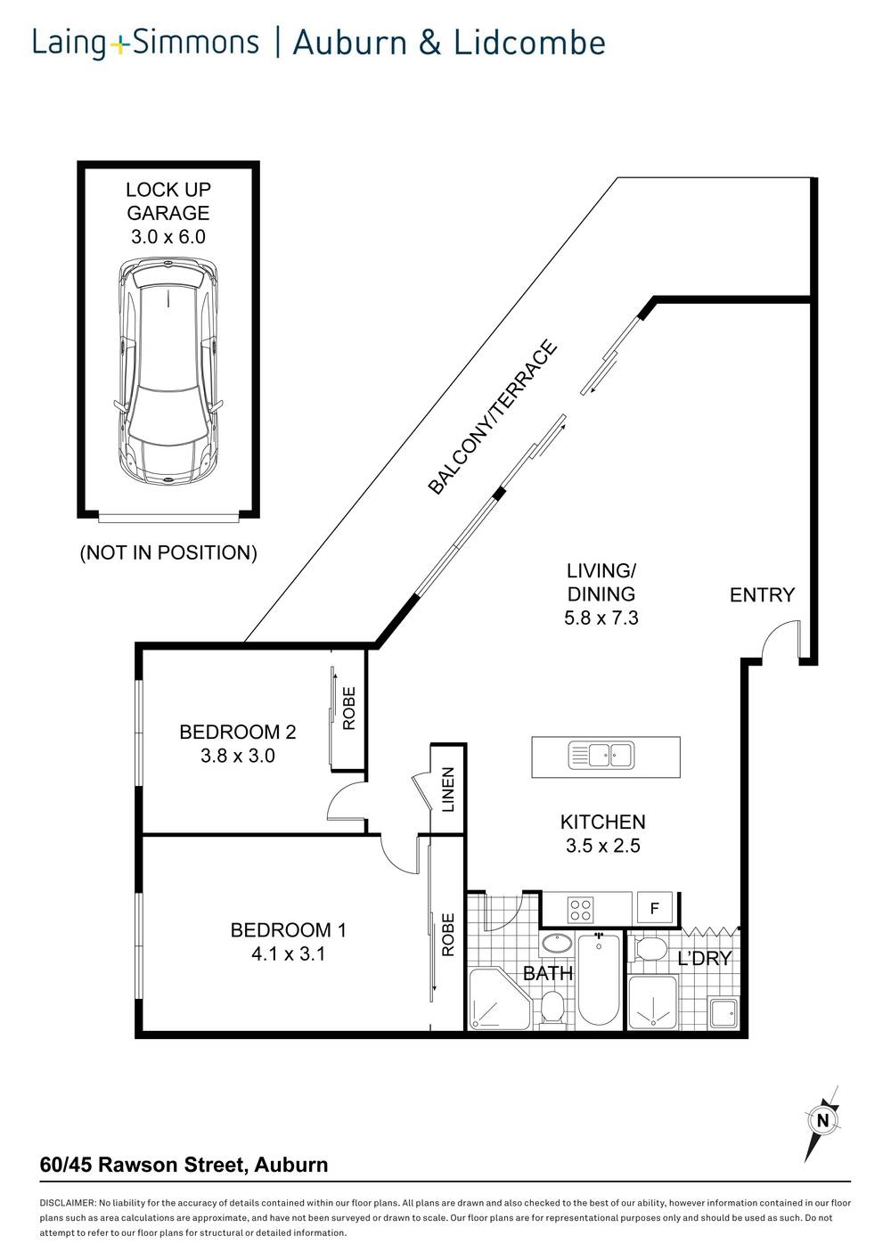 60/45 Rawson St, AUBURN, NSW 2144
