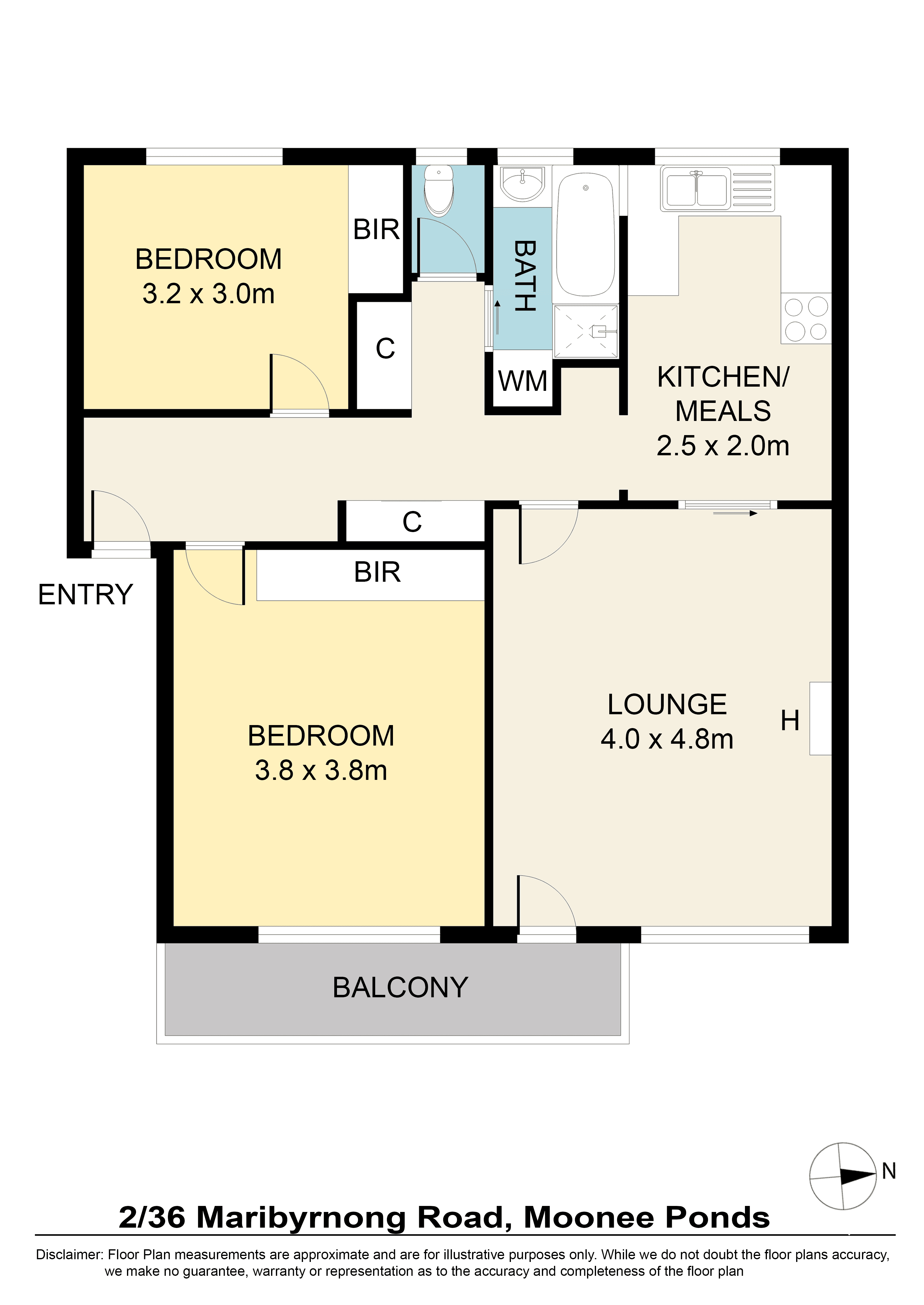 2/36 Maribyrnong Road, MOONEE PONDS, VIC 3039
