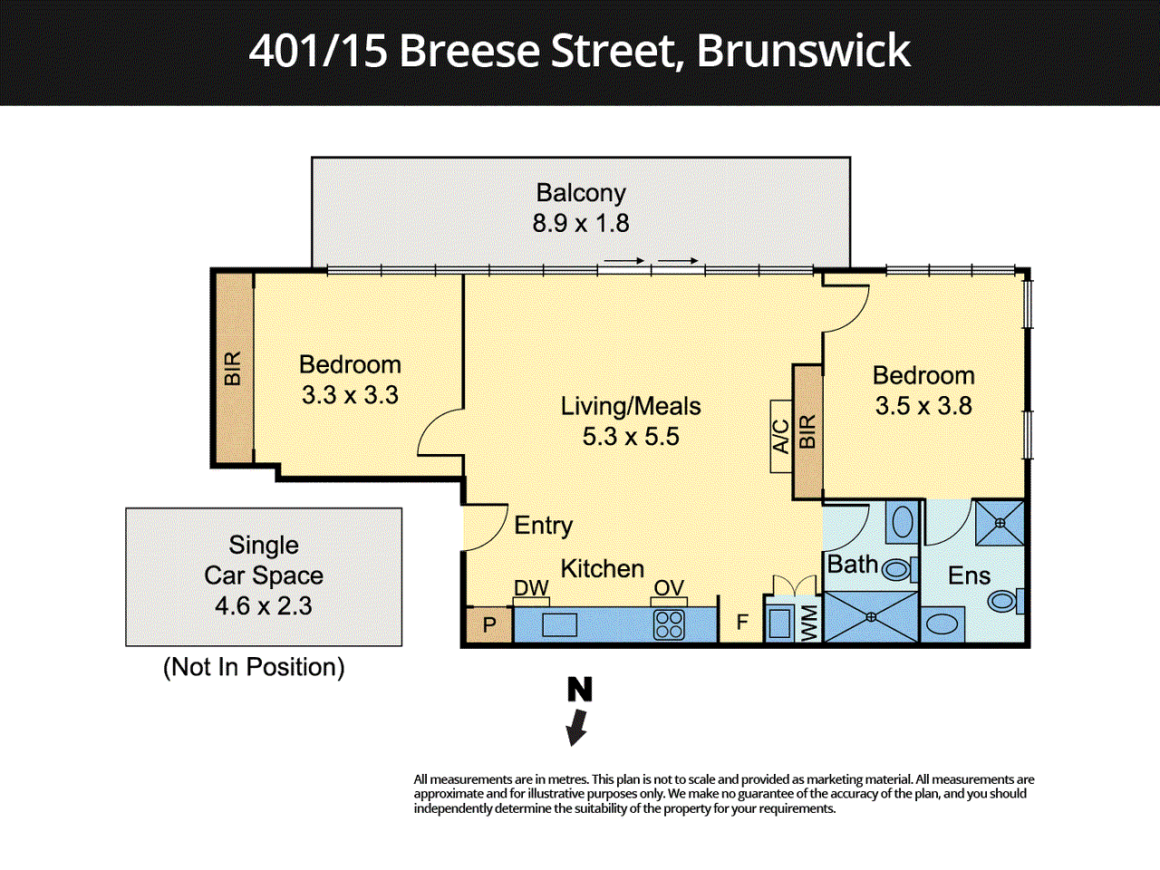 401/15 Breese Street, BRUNSWICK, VIC 3056