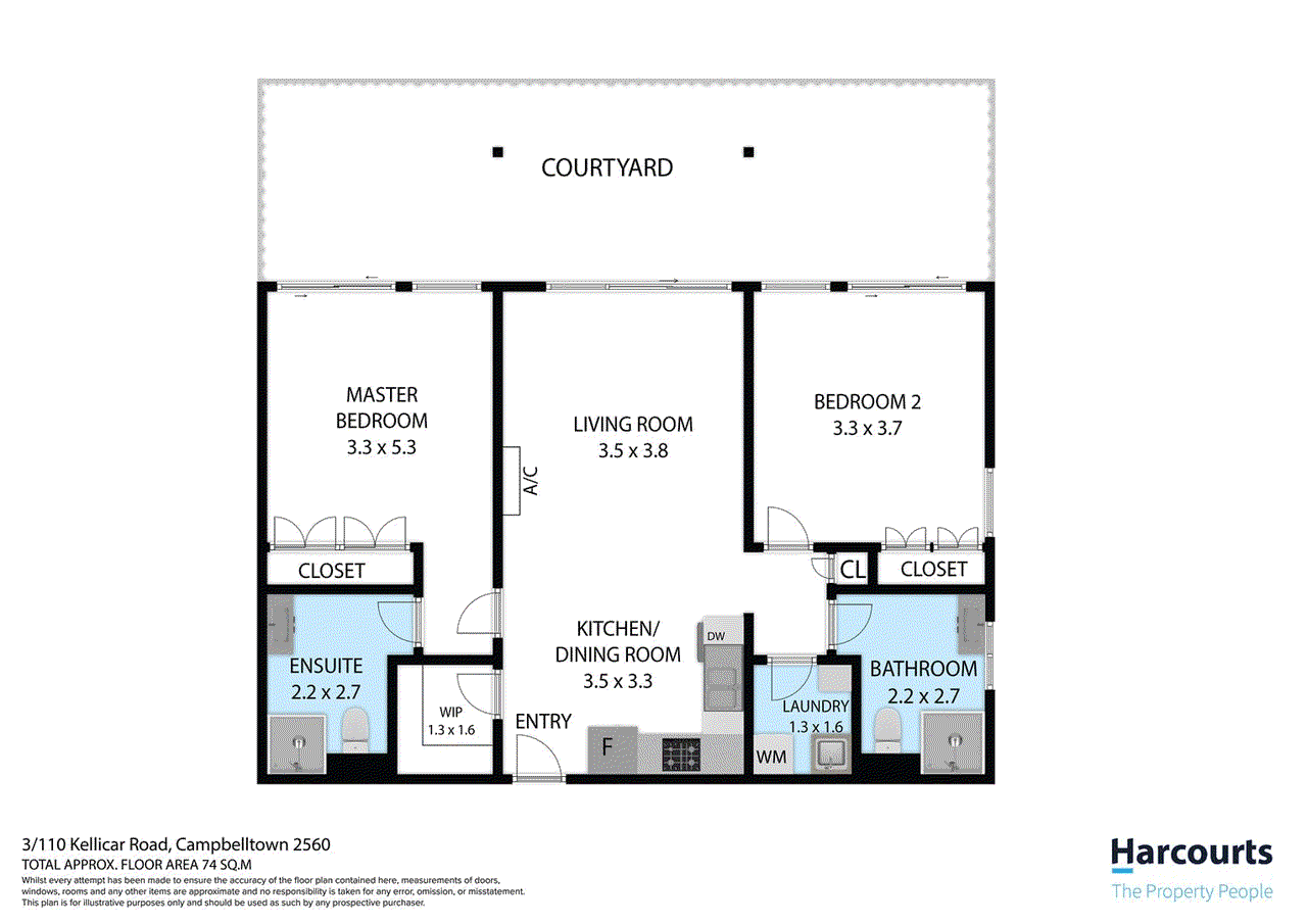 3/110 Kellicar Road, Campbelltown, NSW 2560