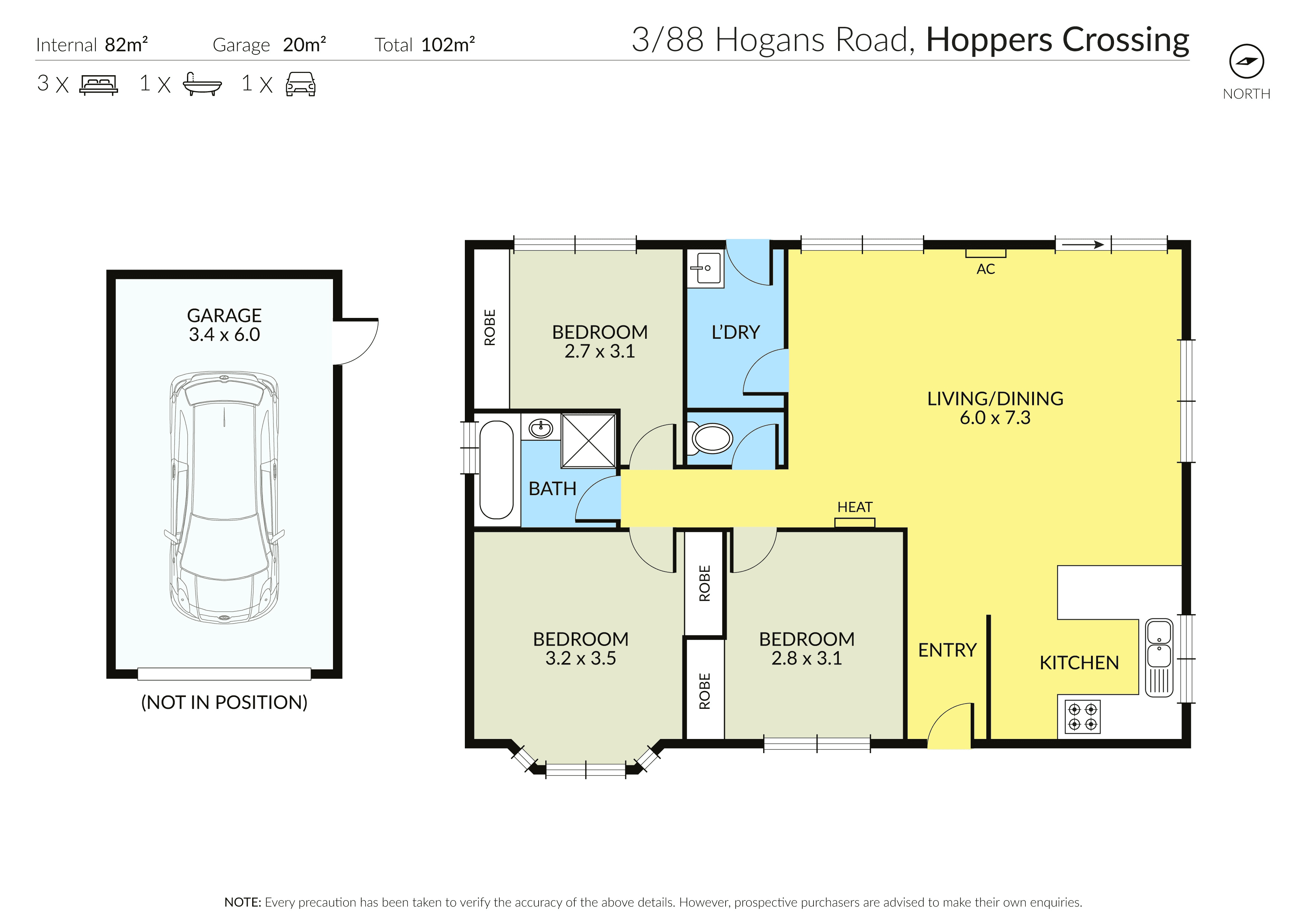 3/88 Hogans Road, HOPPERS CROSSING, VIC 3029