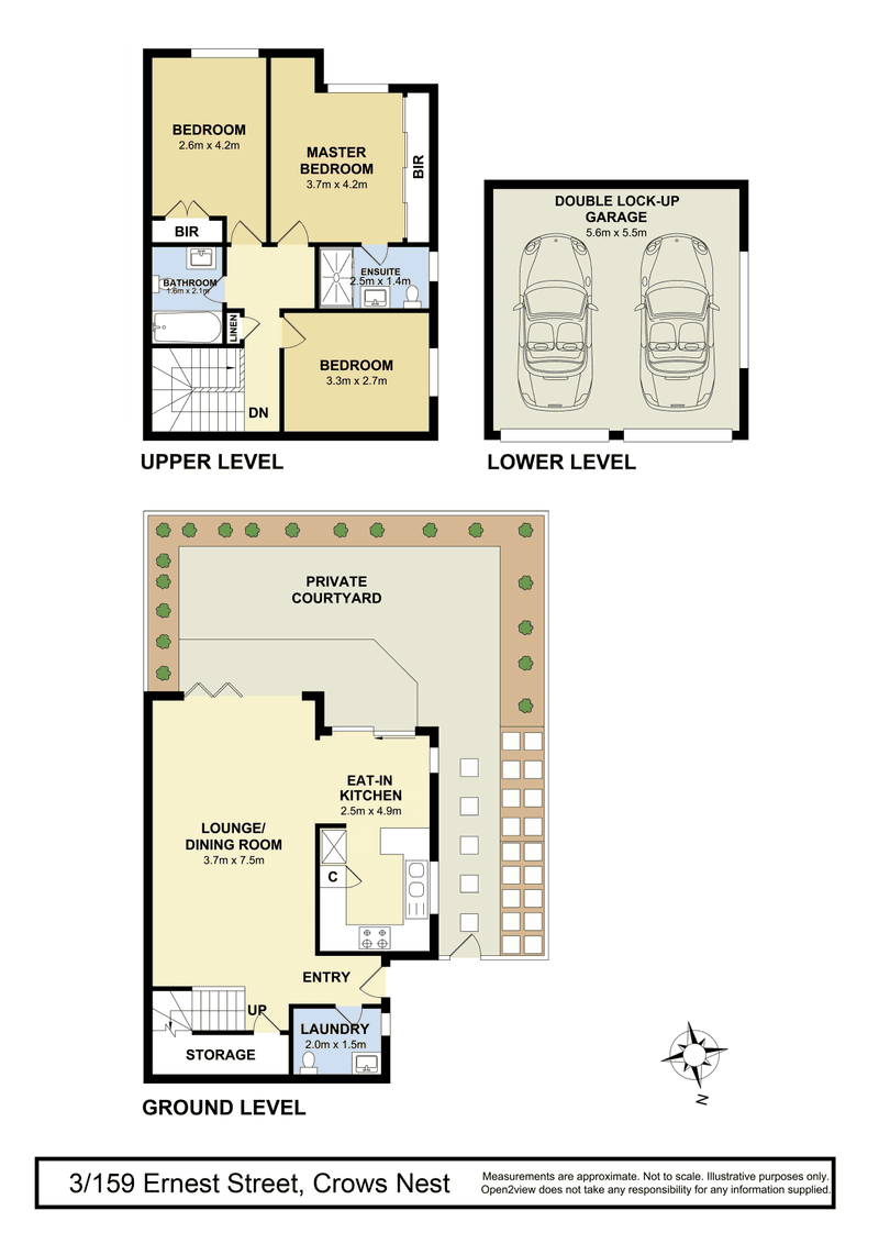 3/159 Ernest Street, CROWS NEST, NSW 2065