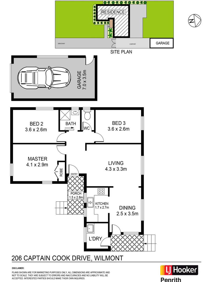 206 Captain Cook Drive, WILLMOT, NSW 2770