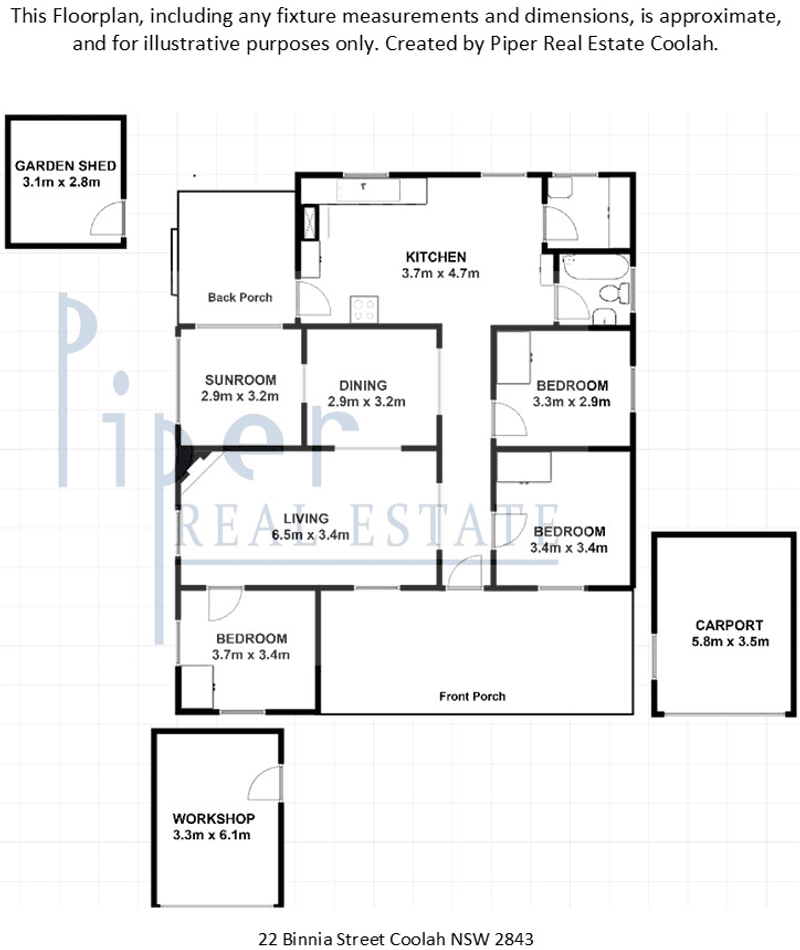 22 Binnia Street, COOLAH, NSW 2843