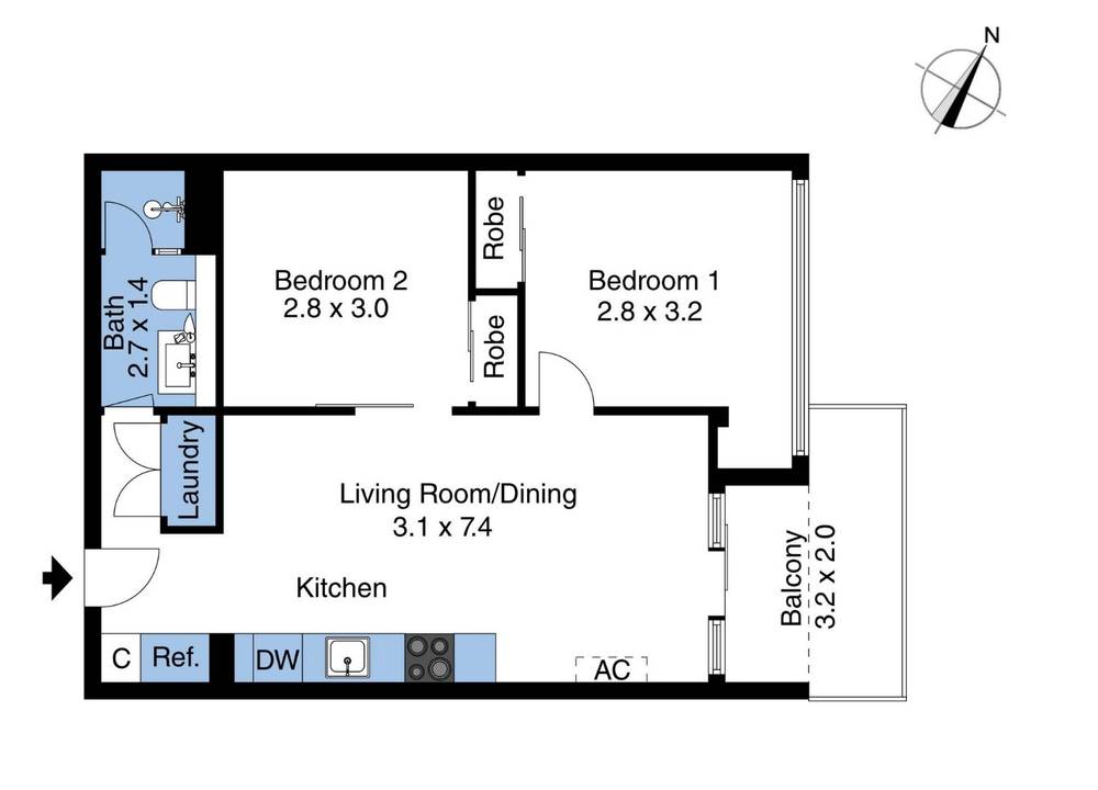 2102/11 Rose Lane, MELBOURNE, VIC 3000