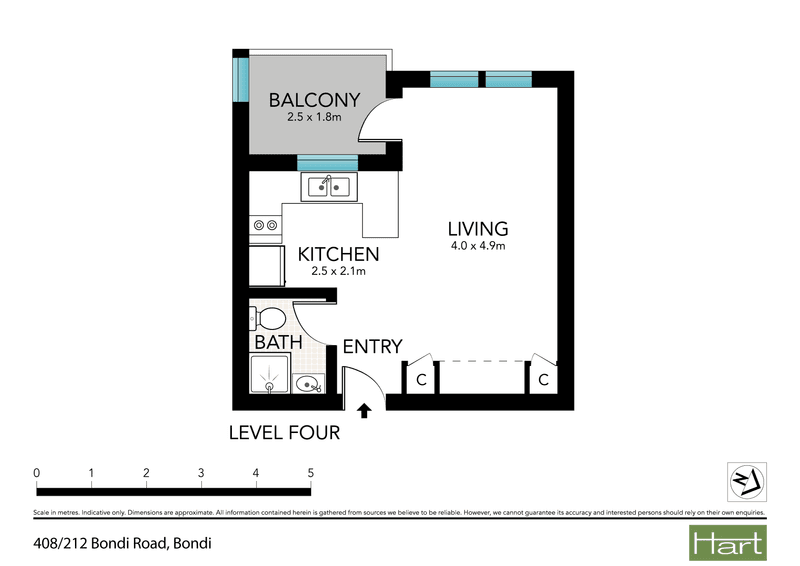 408/212 Bondi road, BONDI, NSW 2026