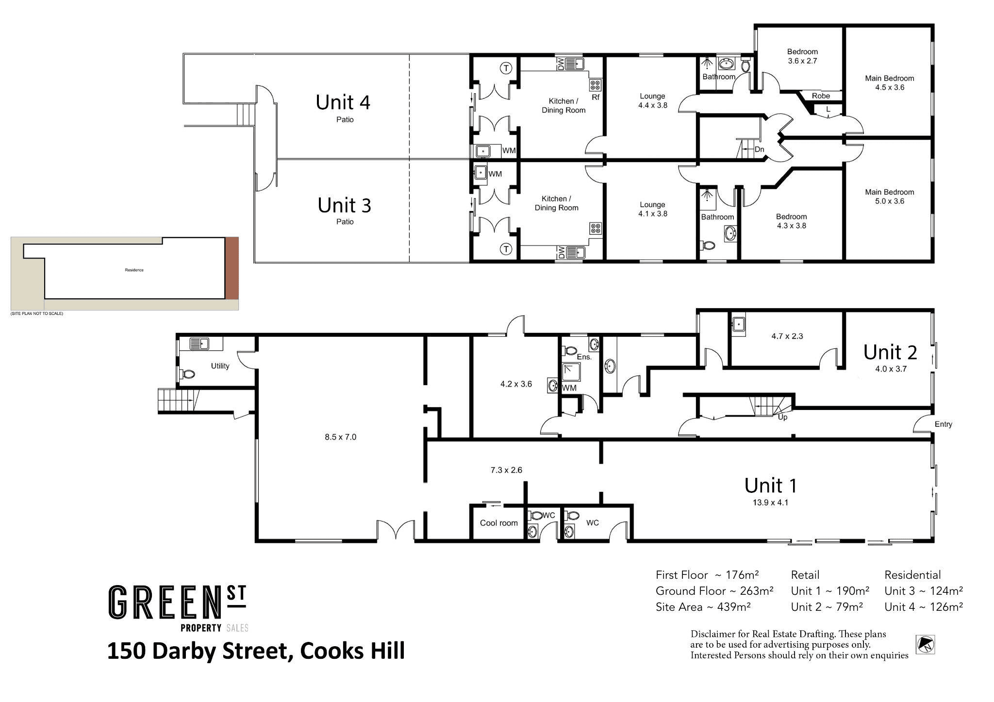 1 - 4/148 - 150 Darby Street, Cooks Hill, NSW 2300