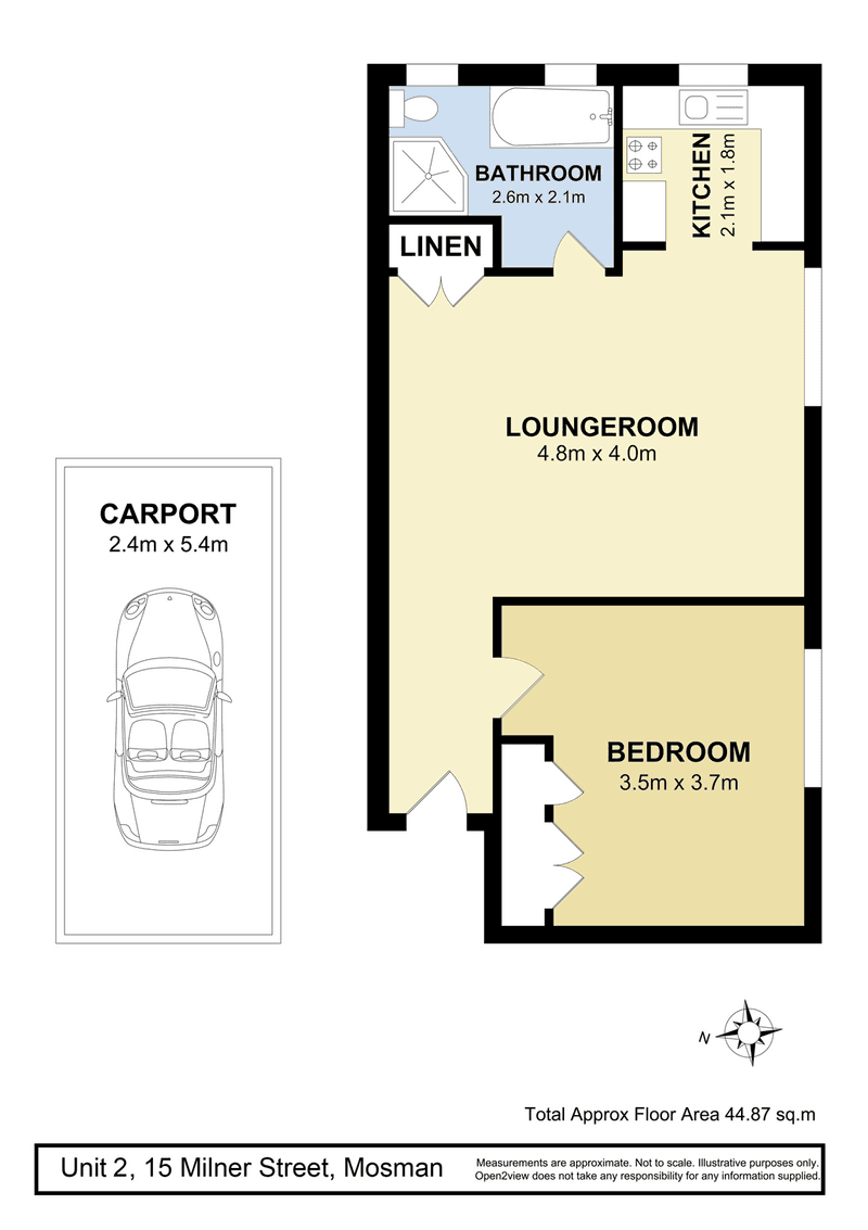 2/15 Milner Street, MOSMAN, NSW 2088