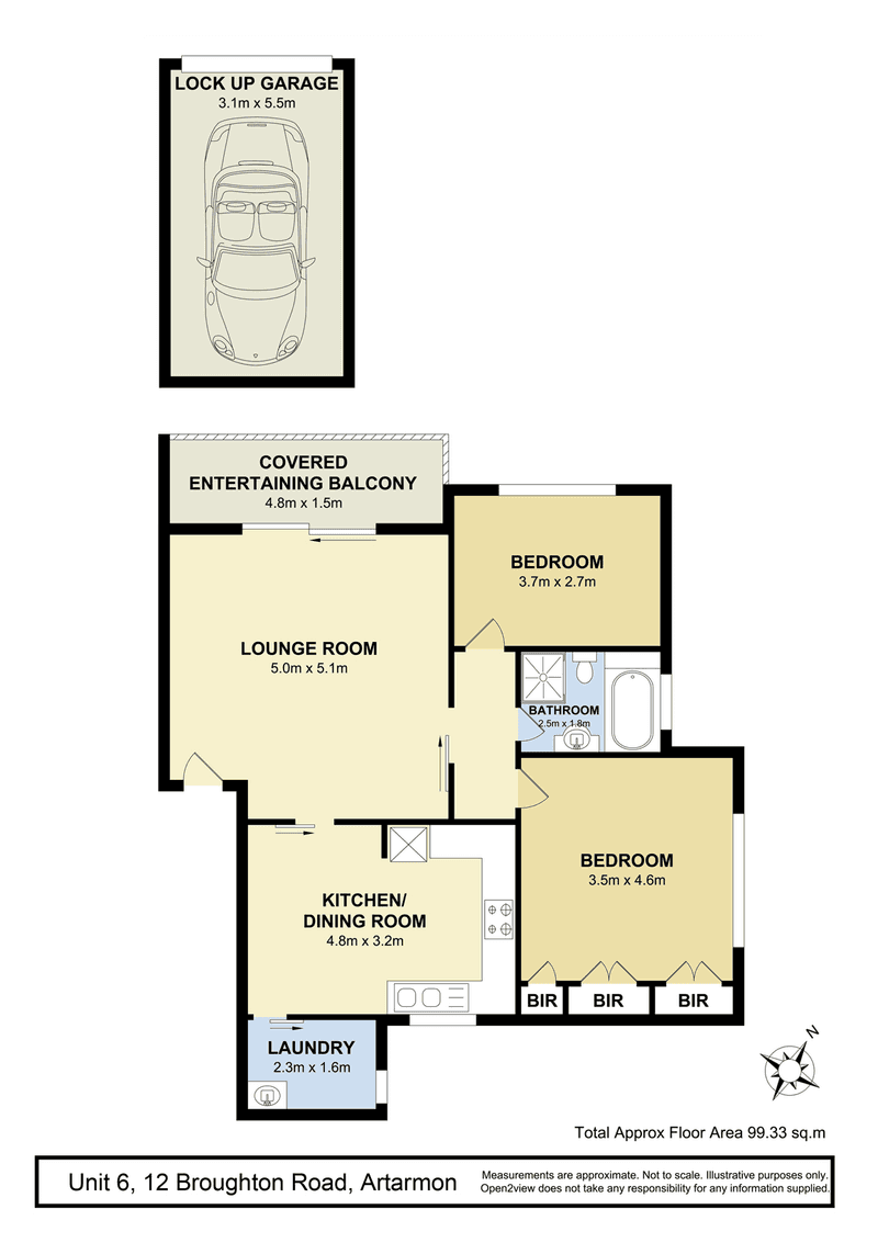 6/12 Broughton Road, ARTARMON, NSW 2064