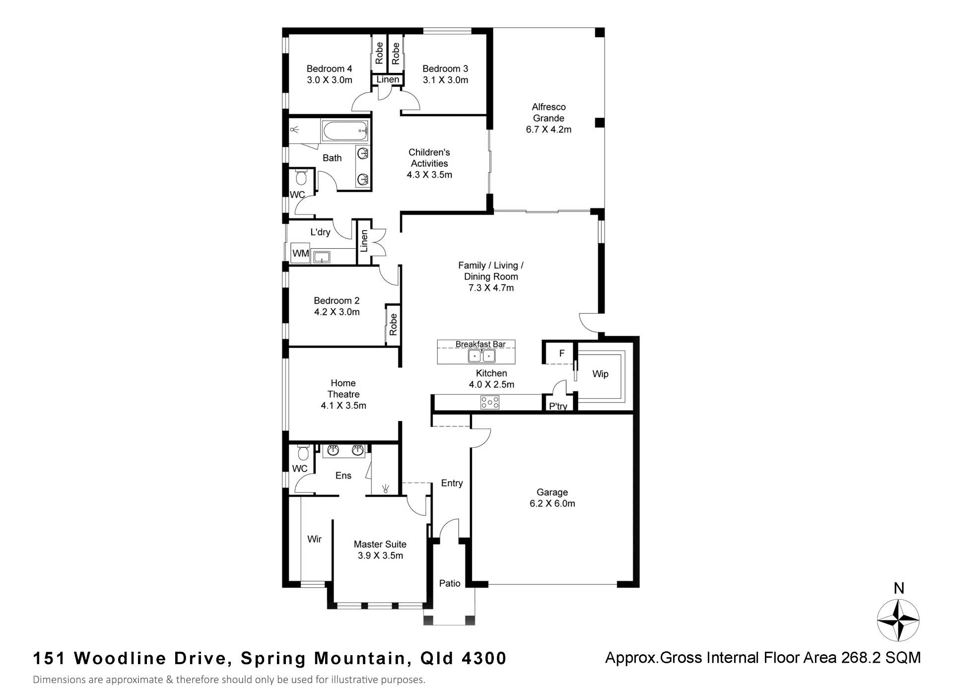 151 Woodline Drive, Spring Mountain, QLD 4300