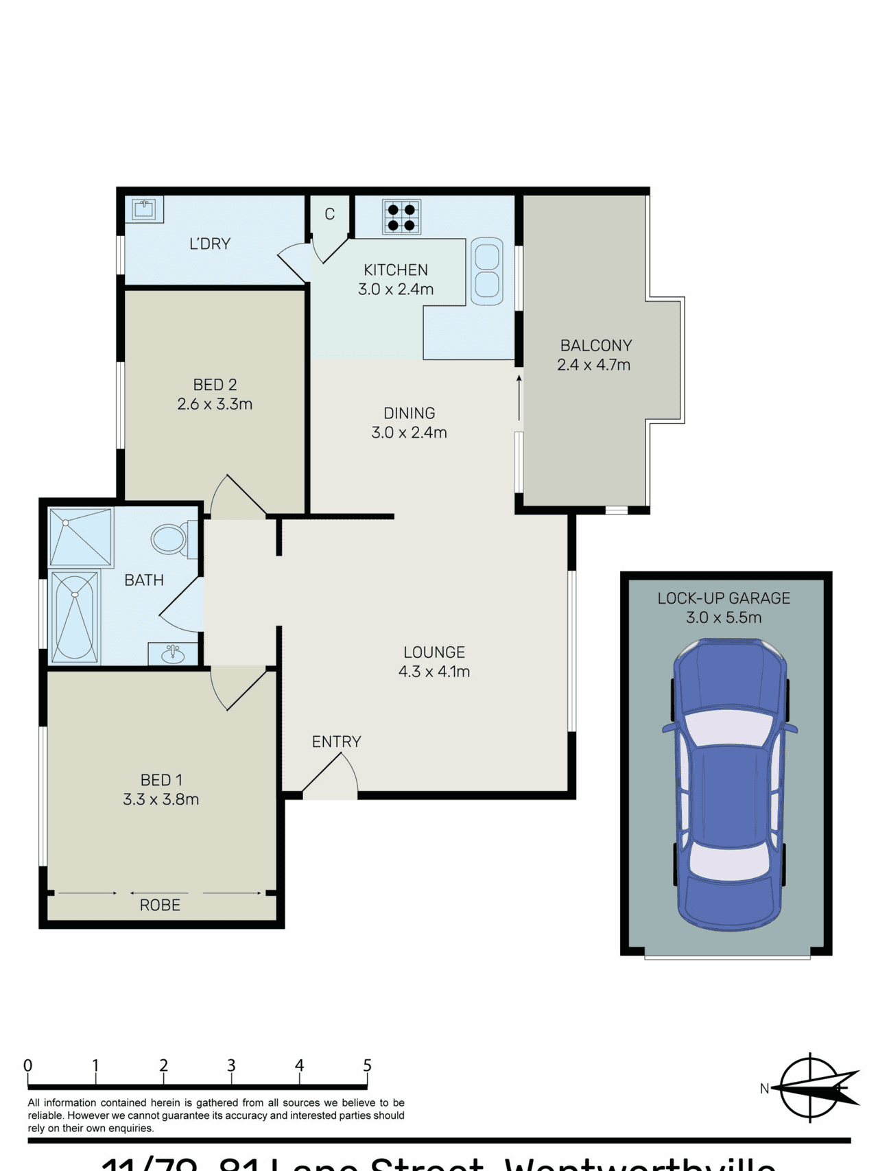 11/79-81 Lane Street, WENTWORTHVILLE, NSW 2145