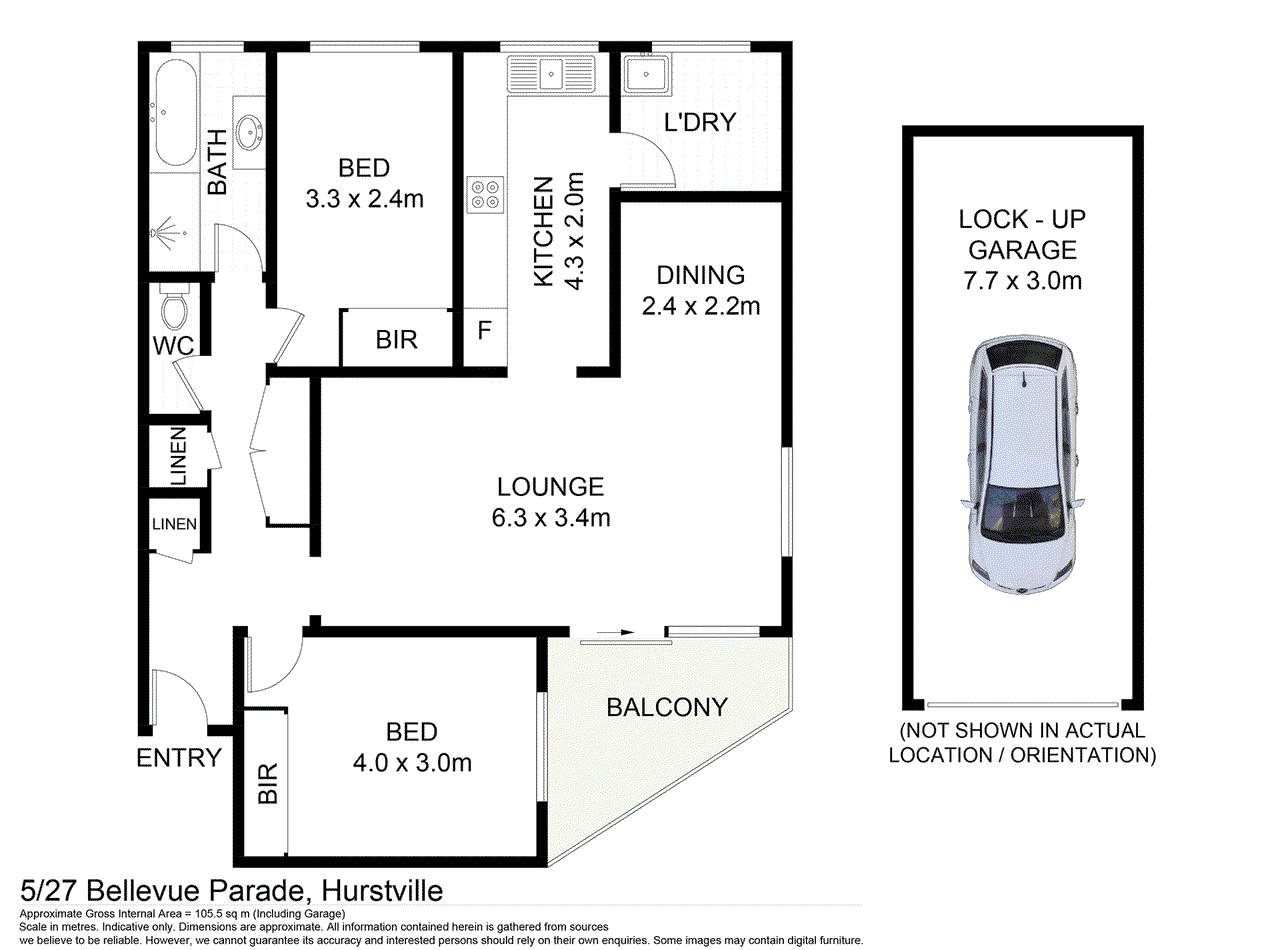 5/27 Bellevue Parade, HURSTVILLE, NSW 2220