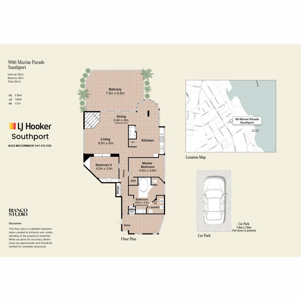 9/66 Marine Parade, Southport, QLD 4215