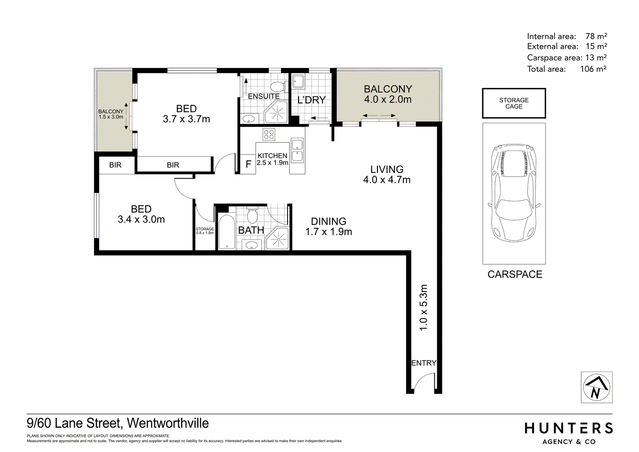 9/60 Lane Street, Wentworthville, NSW 2145