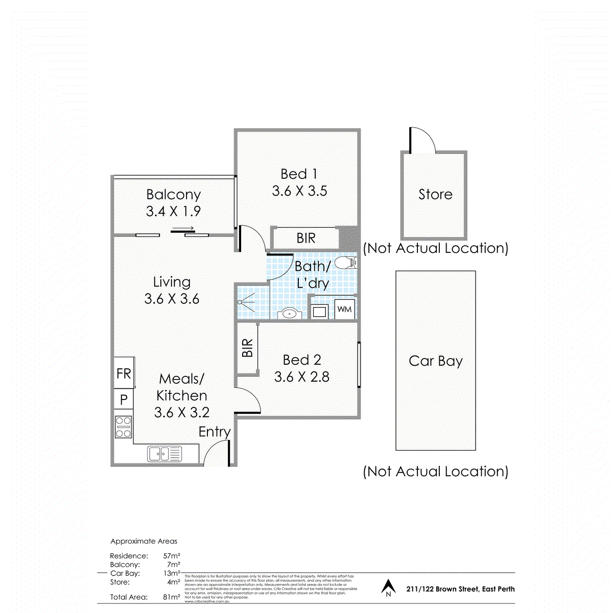 211/122 Brown Street, EAST PERTH, WA 6004