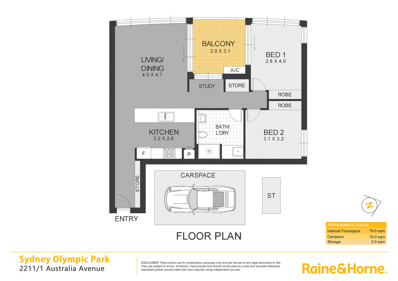 2211/1 Australia Avenue, SYDNEY OLYMPIC PARK, NSW 2127