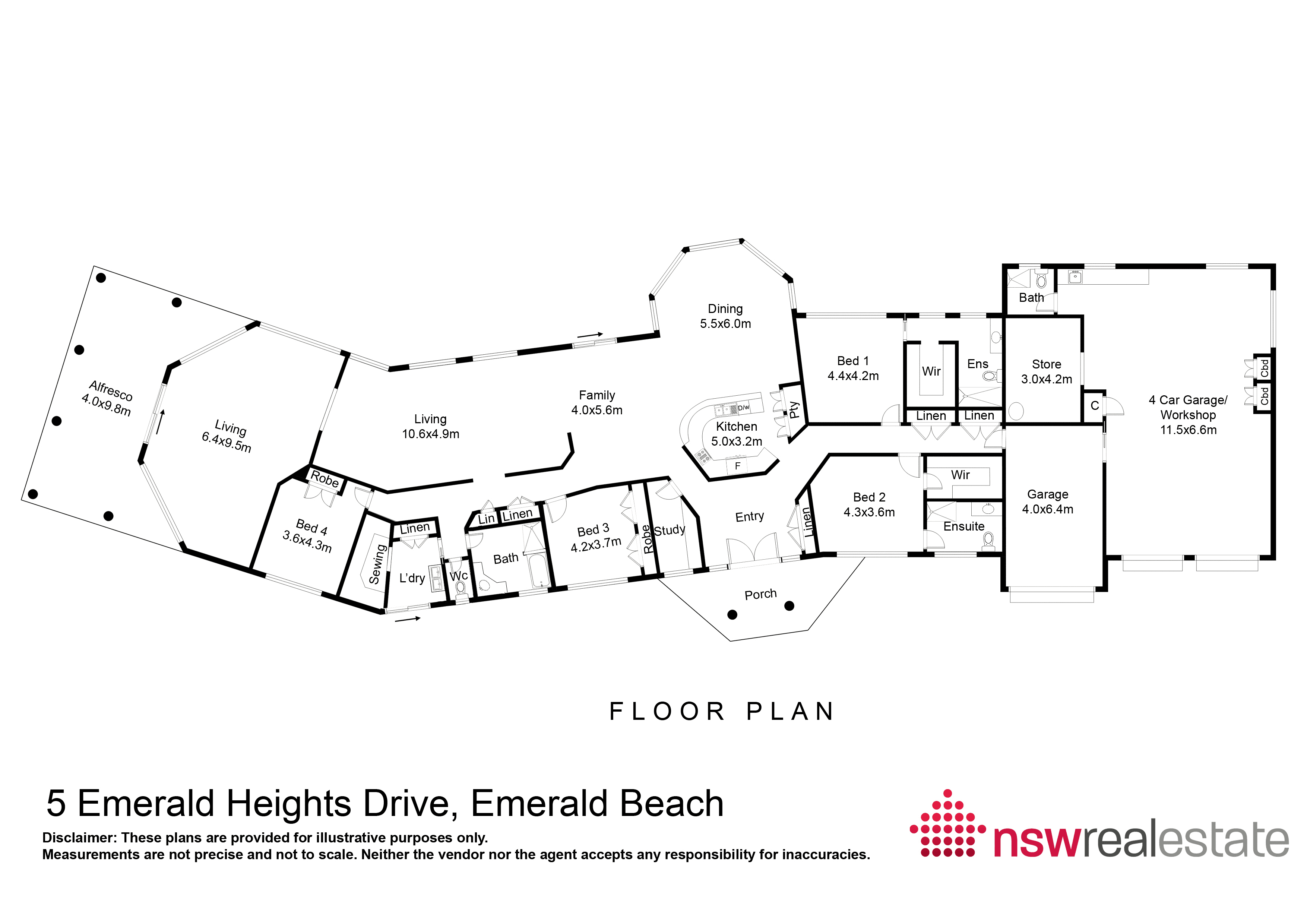5 Emerald Heights Drive, EMERALD BEACH, NSW 2456