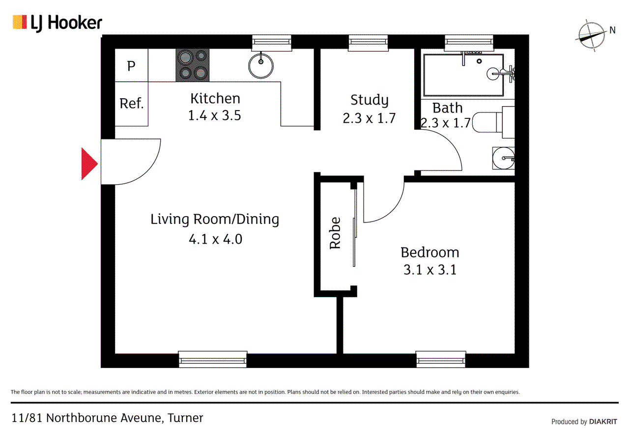 11/81 Northbourne Avenue, TURNER, ACT 2612