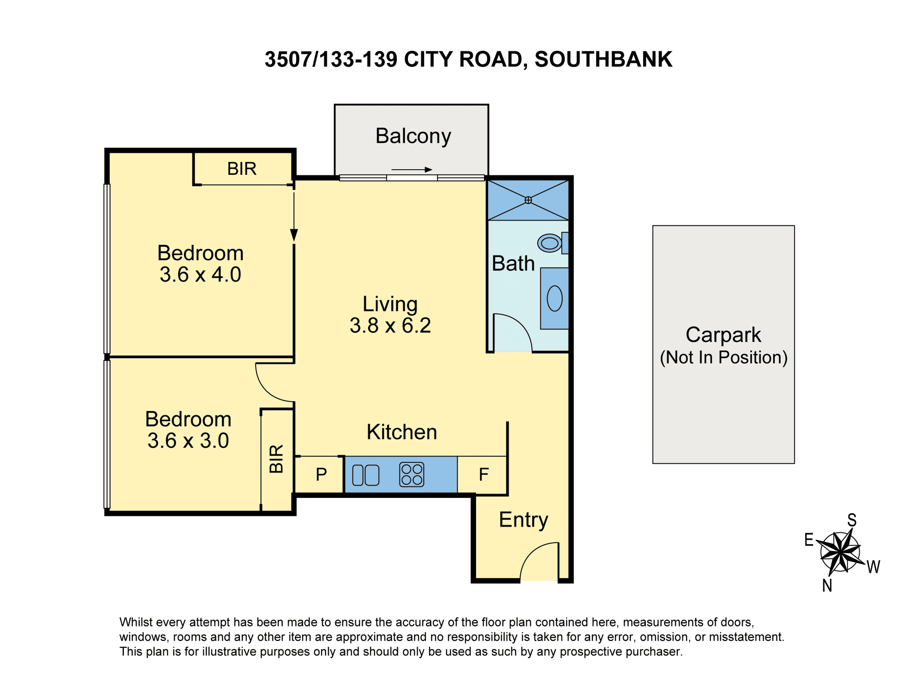 3507/133 City Road, Southbank, VIC 3006