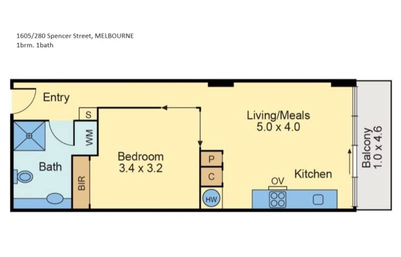 1605/280 Spencer Street, MELBOURNE, VIC 3000