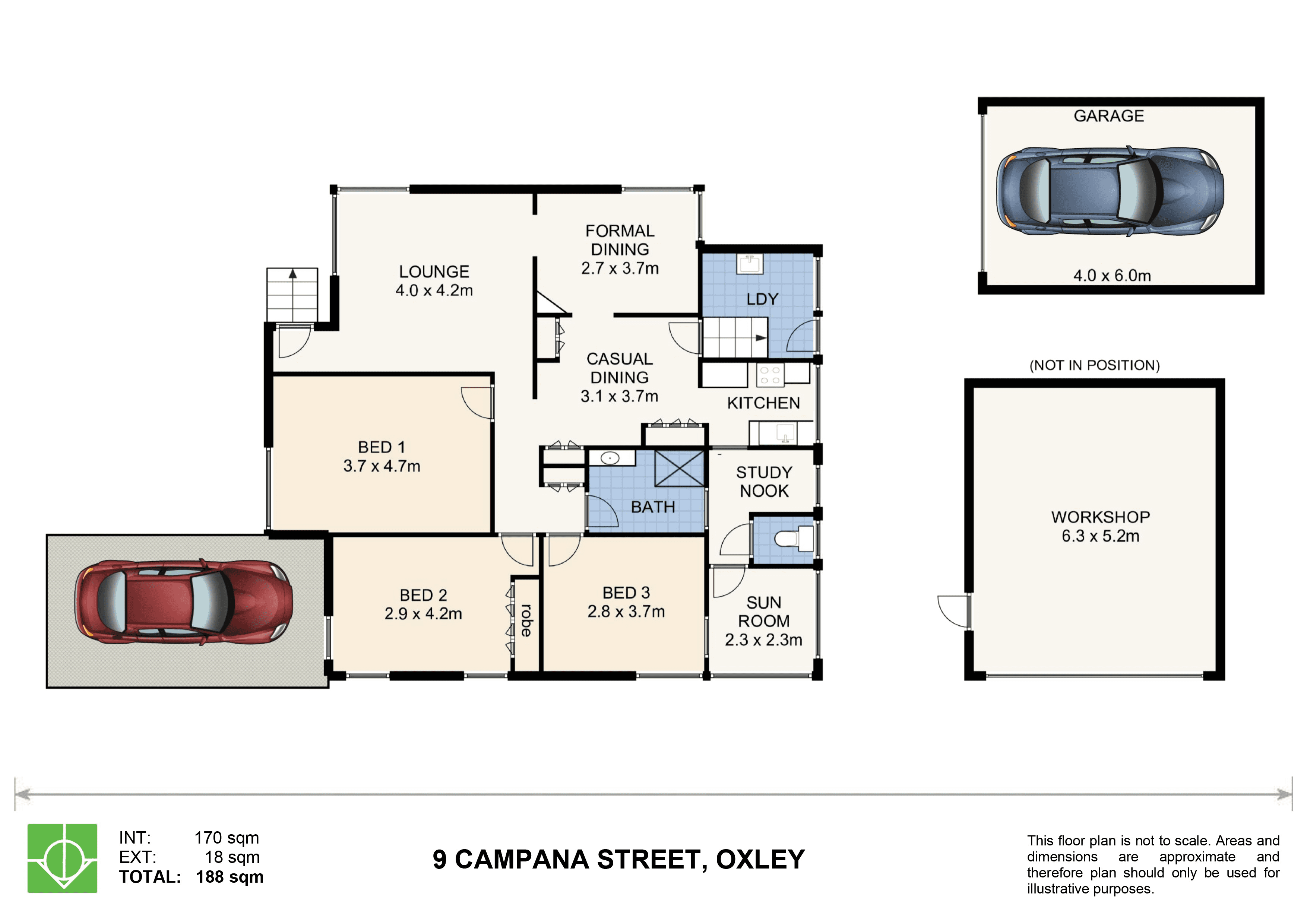 9 Campana Street, OXLEY, QLD 4075