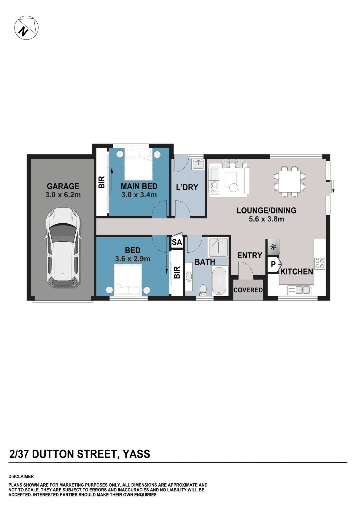 2/37 Dutton Street, Yass, NSW 2582