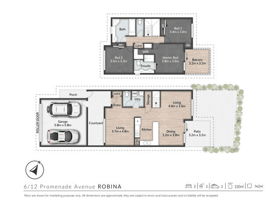 6/12 Promenade Avenue, ROBINA, QLD 4226