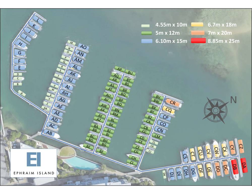 Marina Berth AW Ephraim Island, PARADISE POINT, QLD 4216