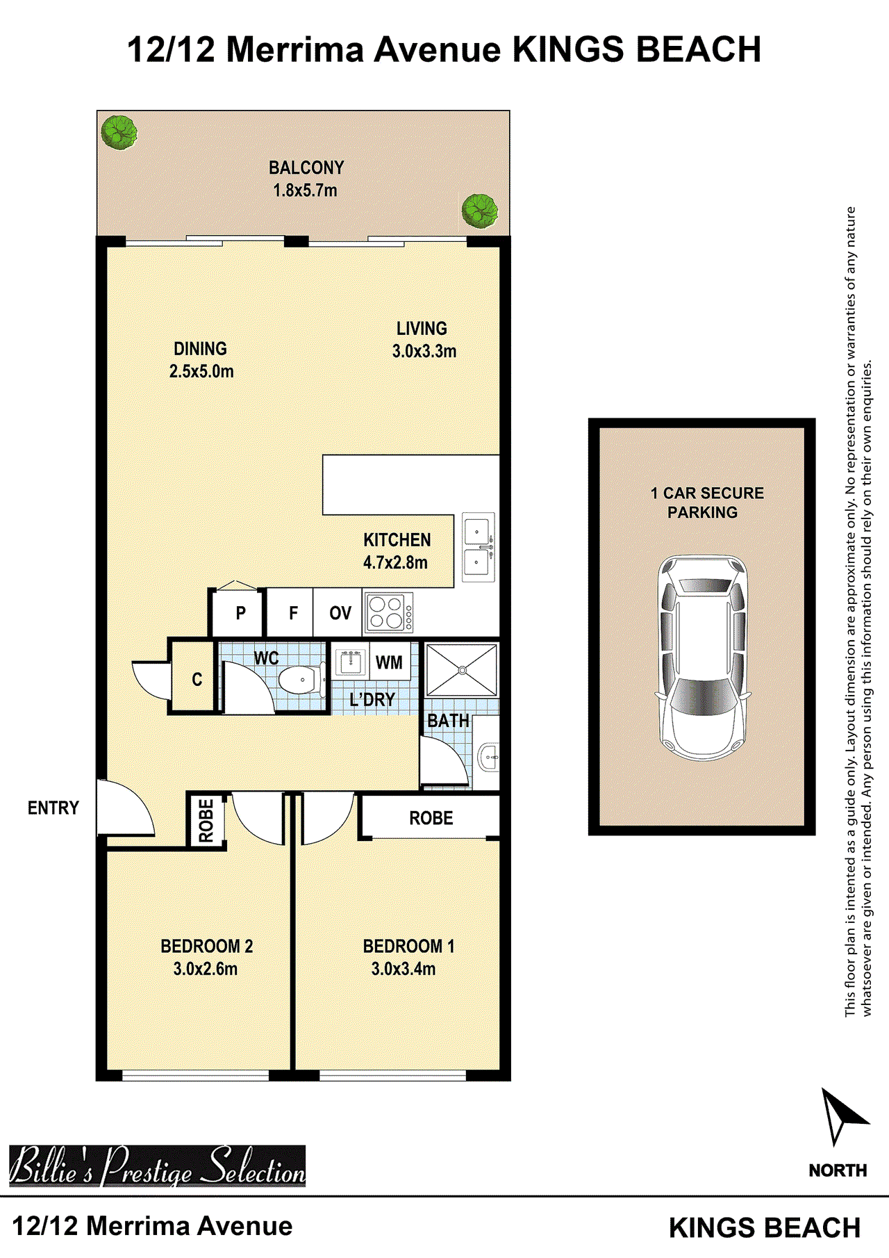 12/12 Merrima Ave, Kings Beach, Qld 4551