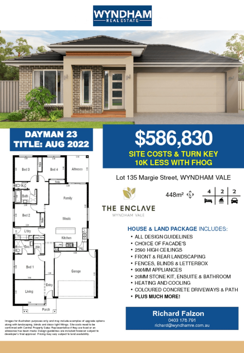 Lot 135 Margie Street, Wyndham Vale, VIC 3024