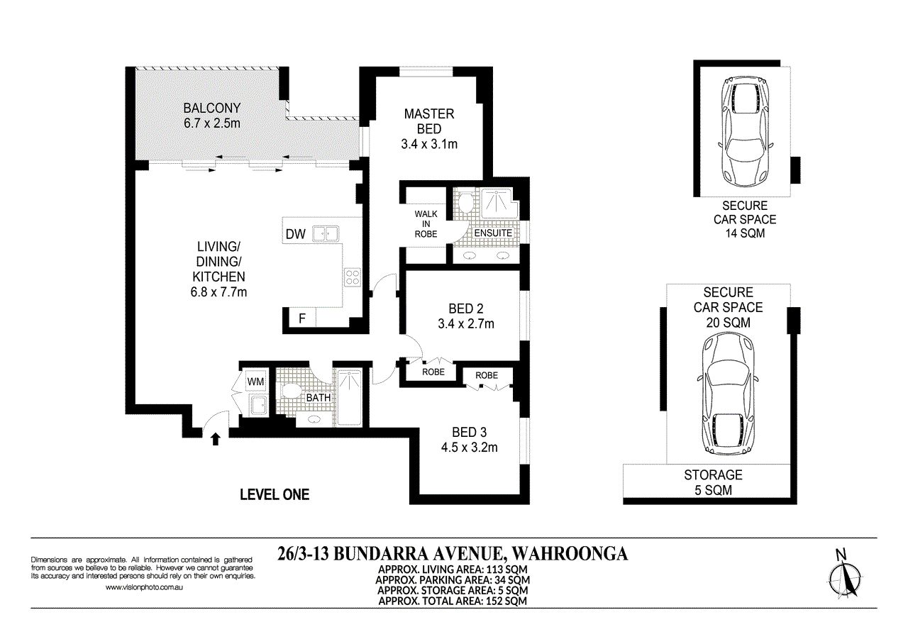 26/3-13 Bundarra Avenue South, WAHROONGA, NSW 2076