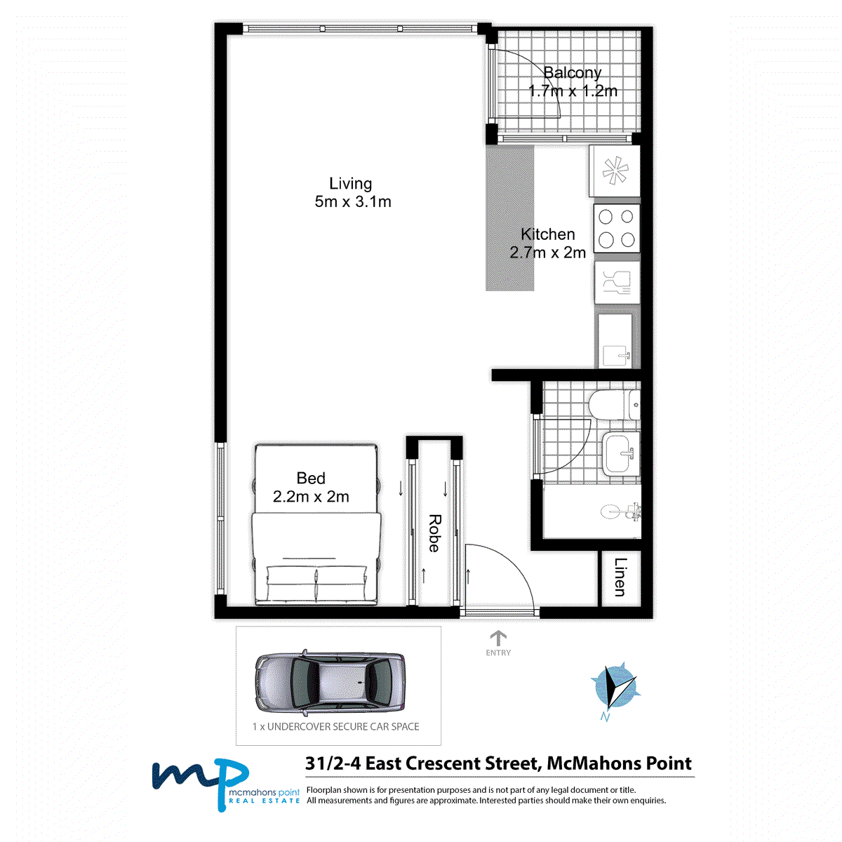 31/2-4 East Crescent Street, McMahons Point, NSW 2060