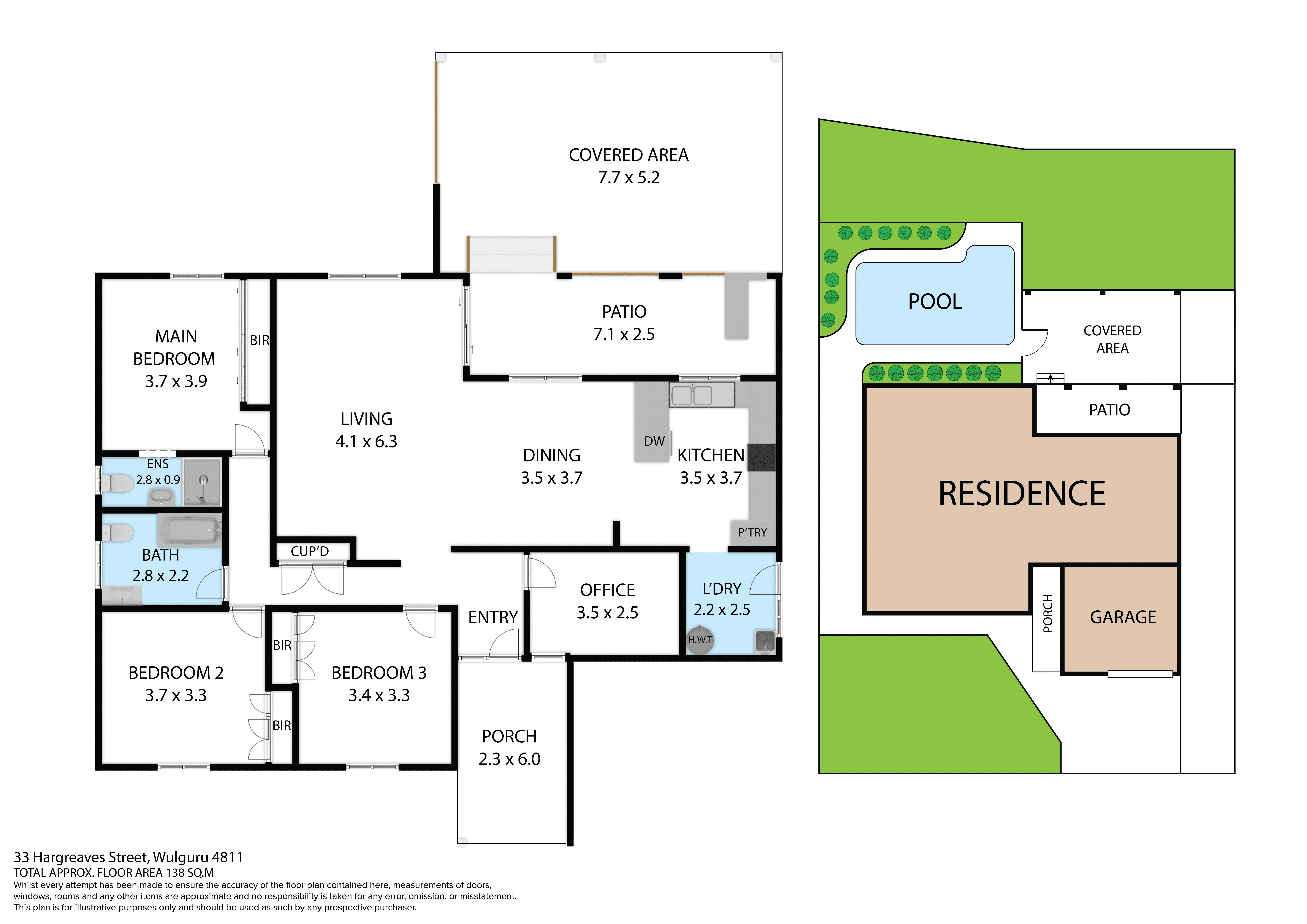 33 HARGREAVES STREET, WULGURU, QLD 4811