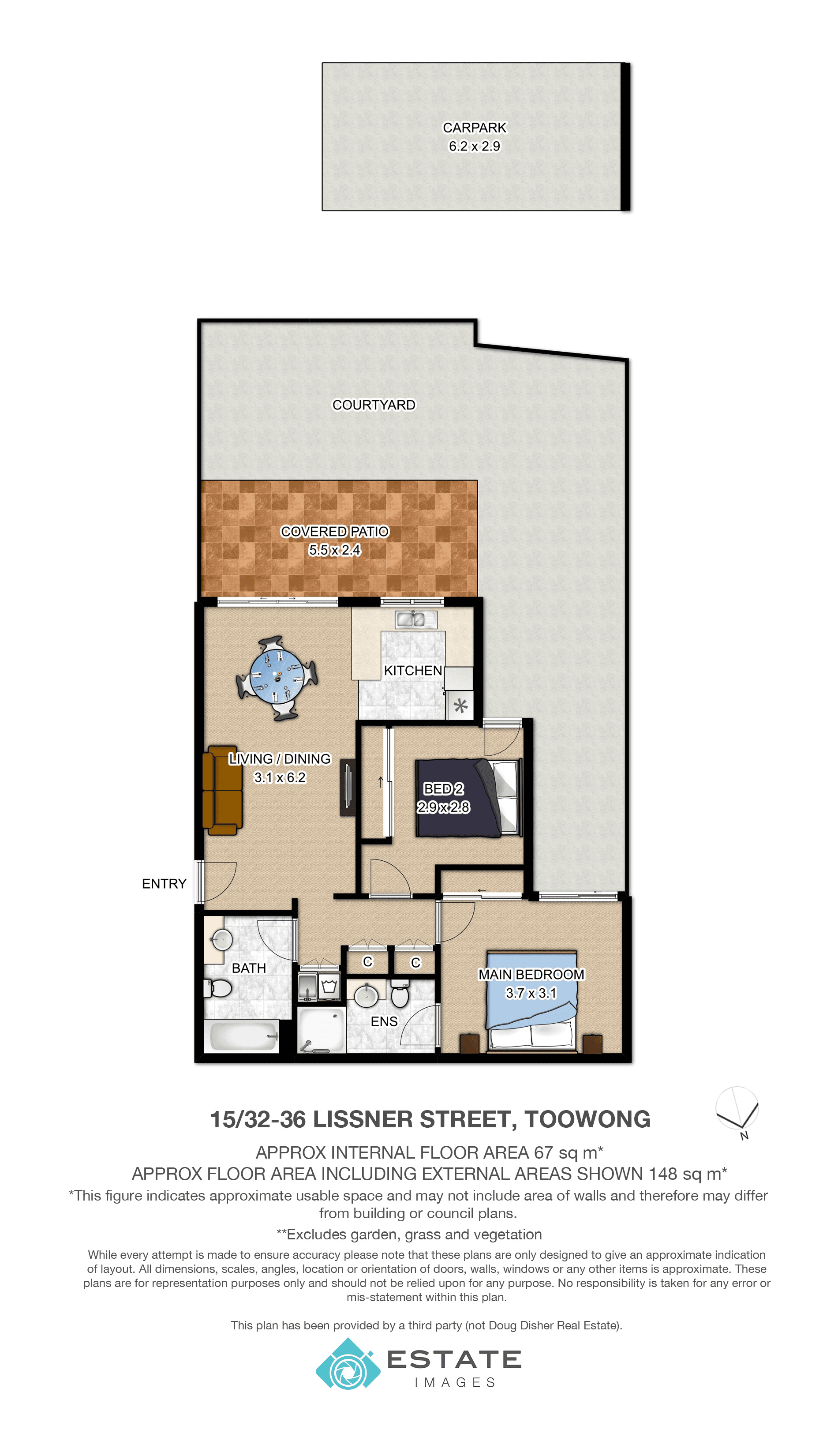 15/32-36 Lissner Street, TOOWONG, QLD 4066