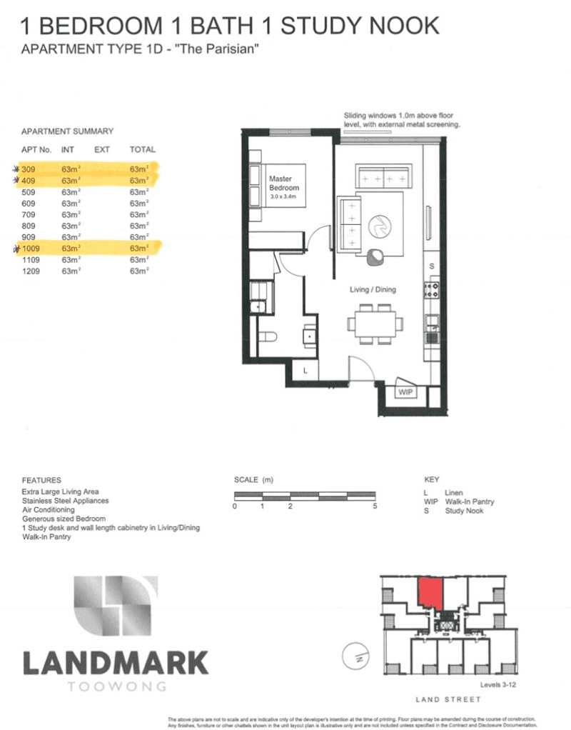 409/6 Land Street, TOOWONG, QLD 4066