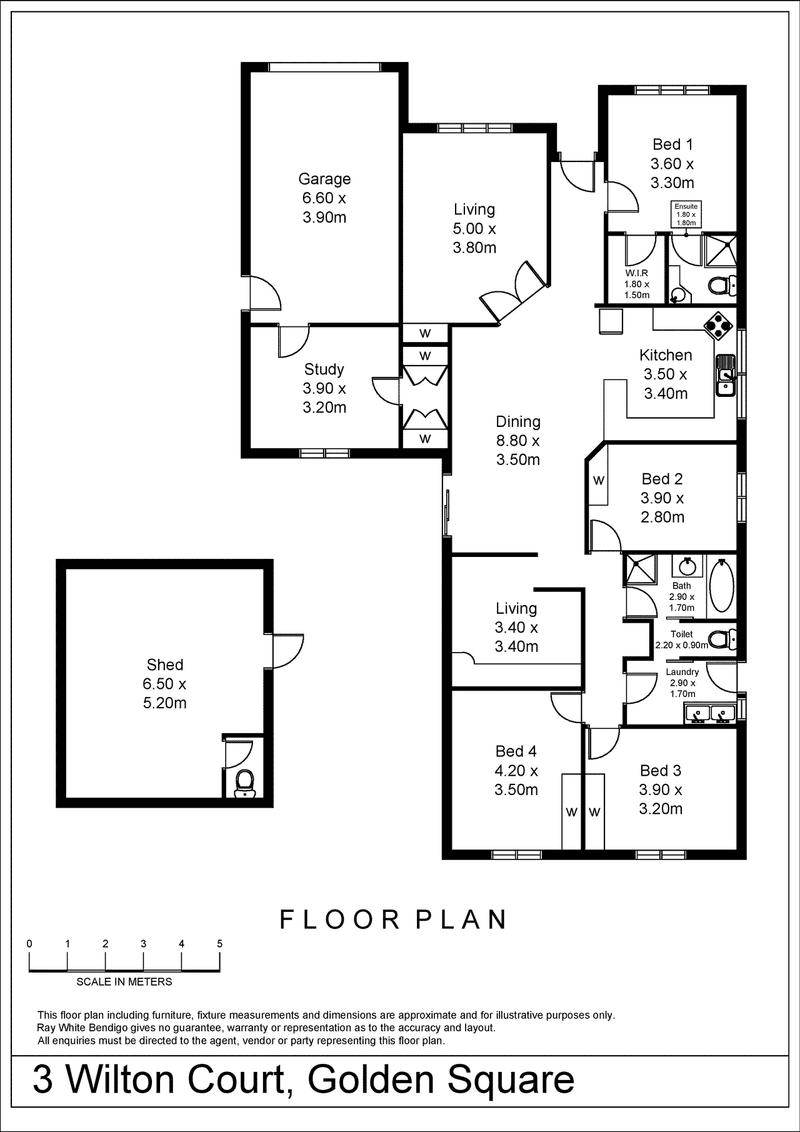 3 Wilton Court, GOLDEN SQUARE, VIC 3555