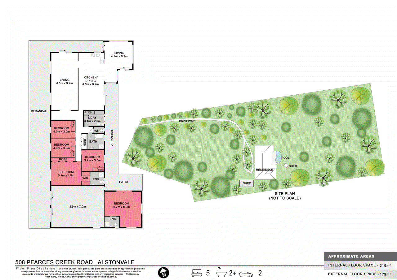 508 Pearces Creek Road, ALSTONVALE, NSW 2477